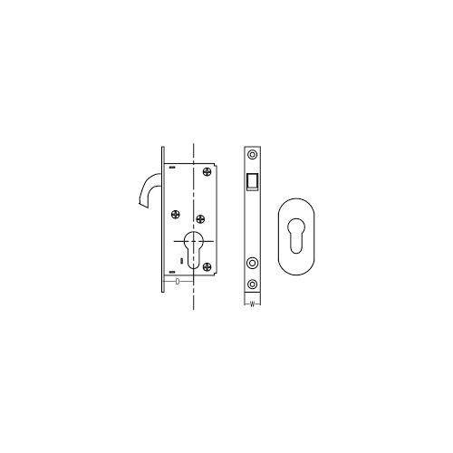 Dorma Hook Lock For Sliding Door, XL-C 2014